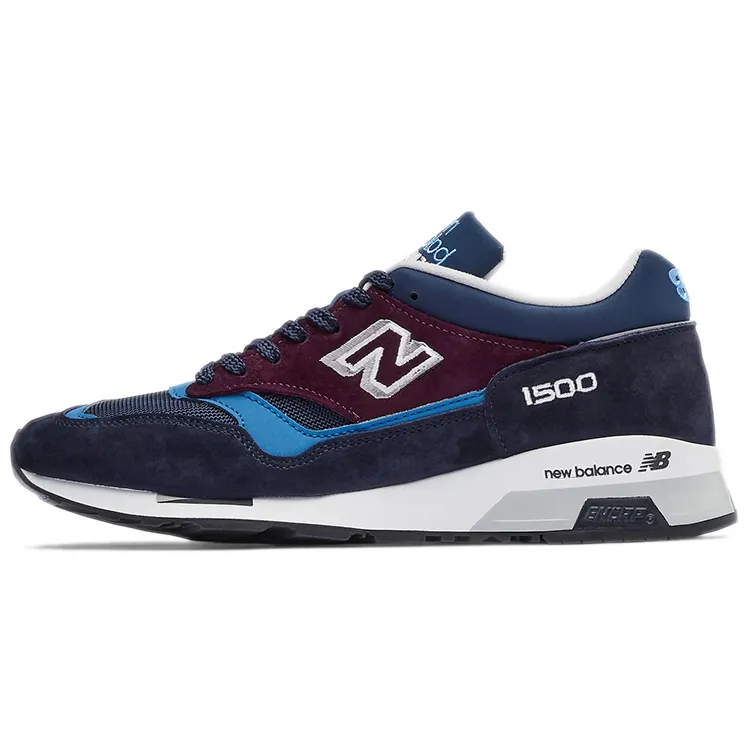 1500 New Balance Made In England 'Navy Burgundy'