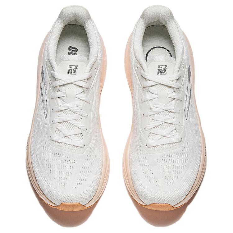 Anta Champion 4 Cushioning Slip Resistant Low top PG7 Sprint Running Shoes Women’s White Silver