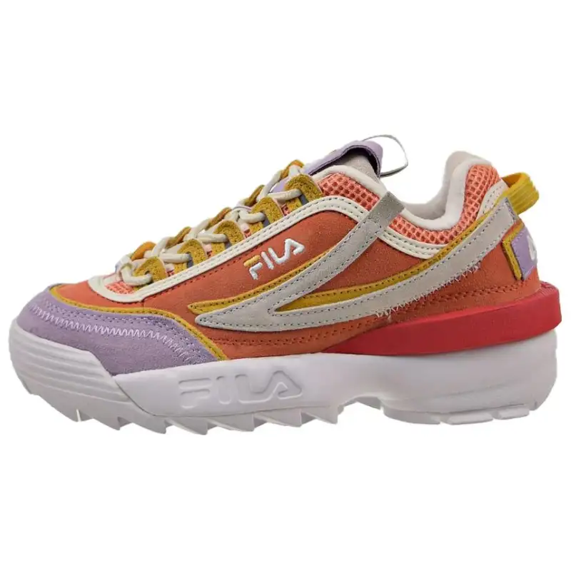 FILA Disruptor 2 Comfortable Round Toe Low top Running Shoes Women's Purple