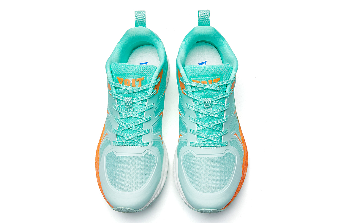 VOIT Running Shoes Unisex Low Top Light Green