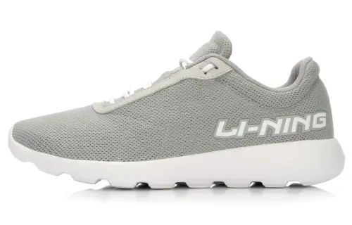 Li Ning Running Shoes Men's Low Top Gray/White