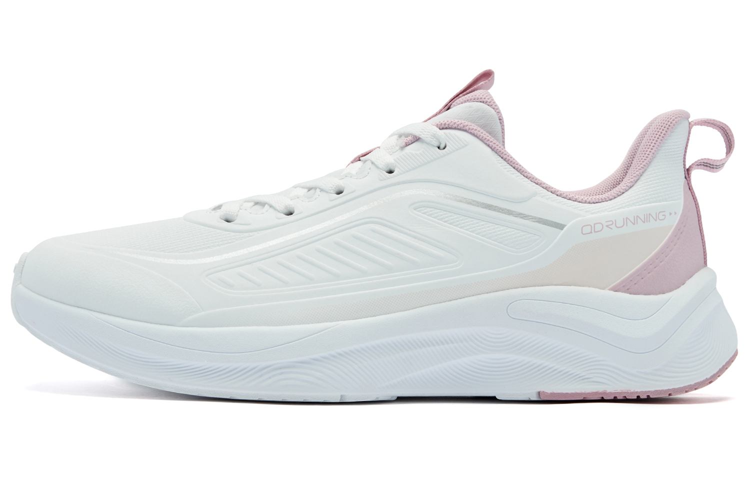 QIAODAN Rainwing 4.0 Running Shoes Women’s Low Top Jordan White/Glacier Purple