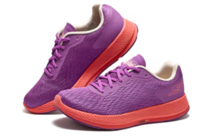 Skechers Comfortable Cushioning Slip Resistant Abrasion Resistant Low top Running Shoes Women’s Fuchsia