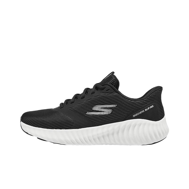 Мужские кроссовки Skechers Slip-ins (черно-белые)