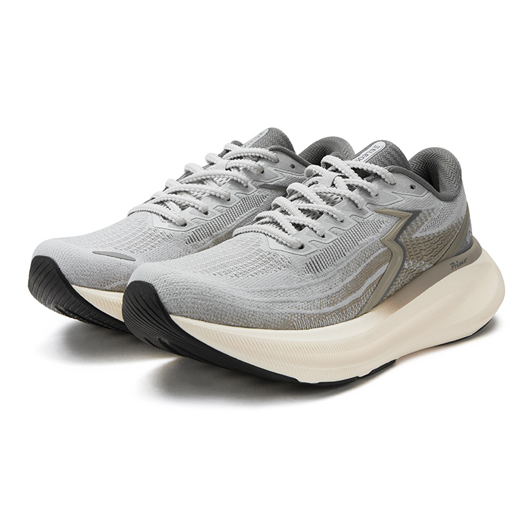 361° International Cables ELEOS PP Film Polypropylene Film Low top Casual Running Shoes Men’s Shale Gray