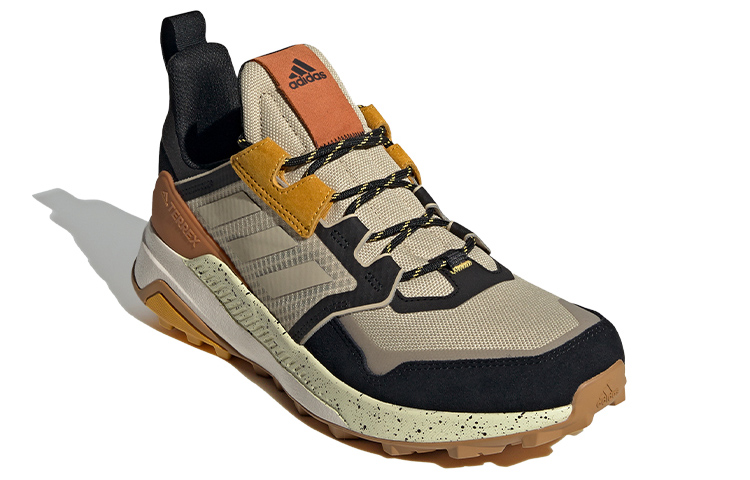 Adidas Terrex Trailmaker Running Shoes Men’s Low Top Yellow/Brown/Black