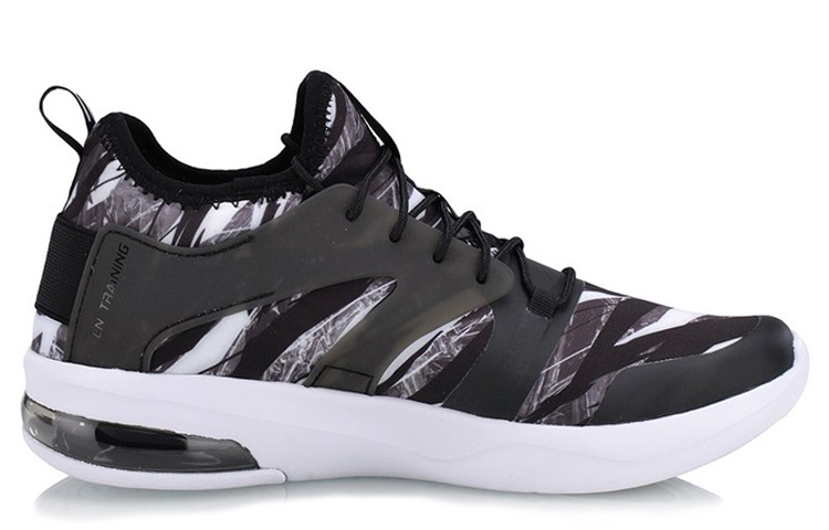 Li Ning Running Shoes Women’s Low Top Black/White/Gray