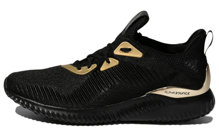 Кроссовки adidas adidas Alphabounce 1 (черно-золотые)