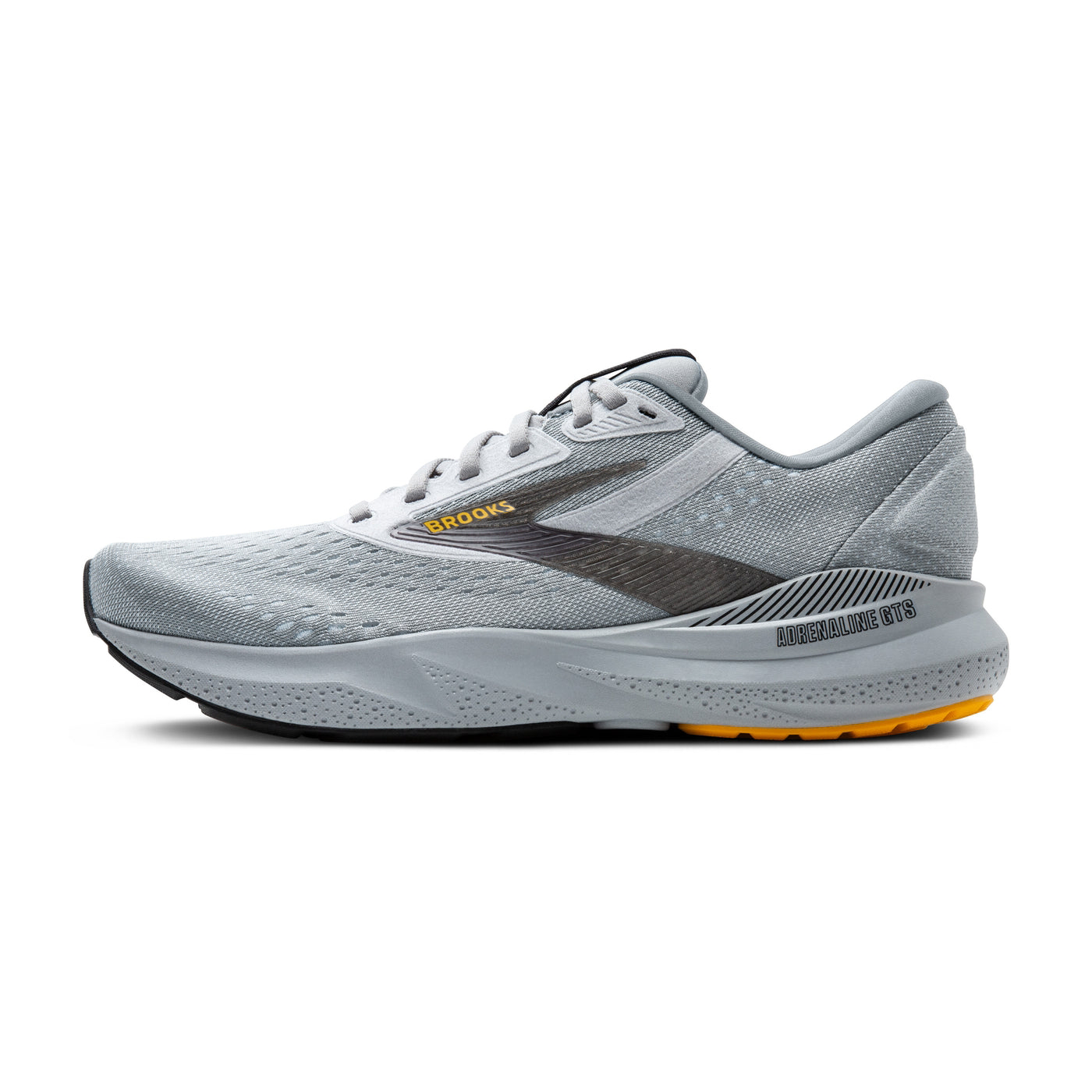 Brooks Adrenaline GTS Slip Resistant Abrasion Resistant Low top Casual Running Shoes Men’s Gray Orange
