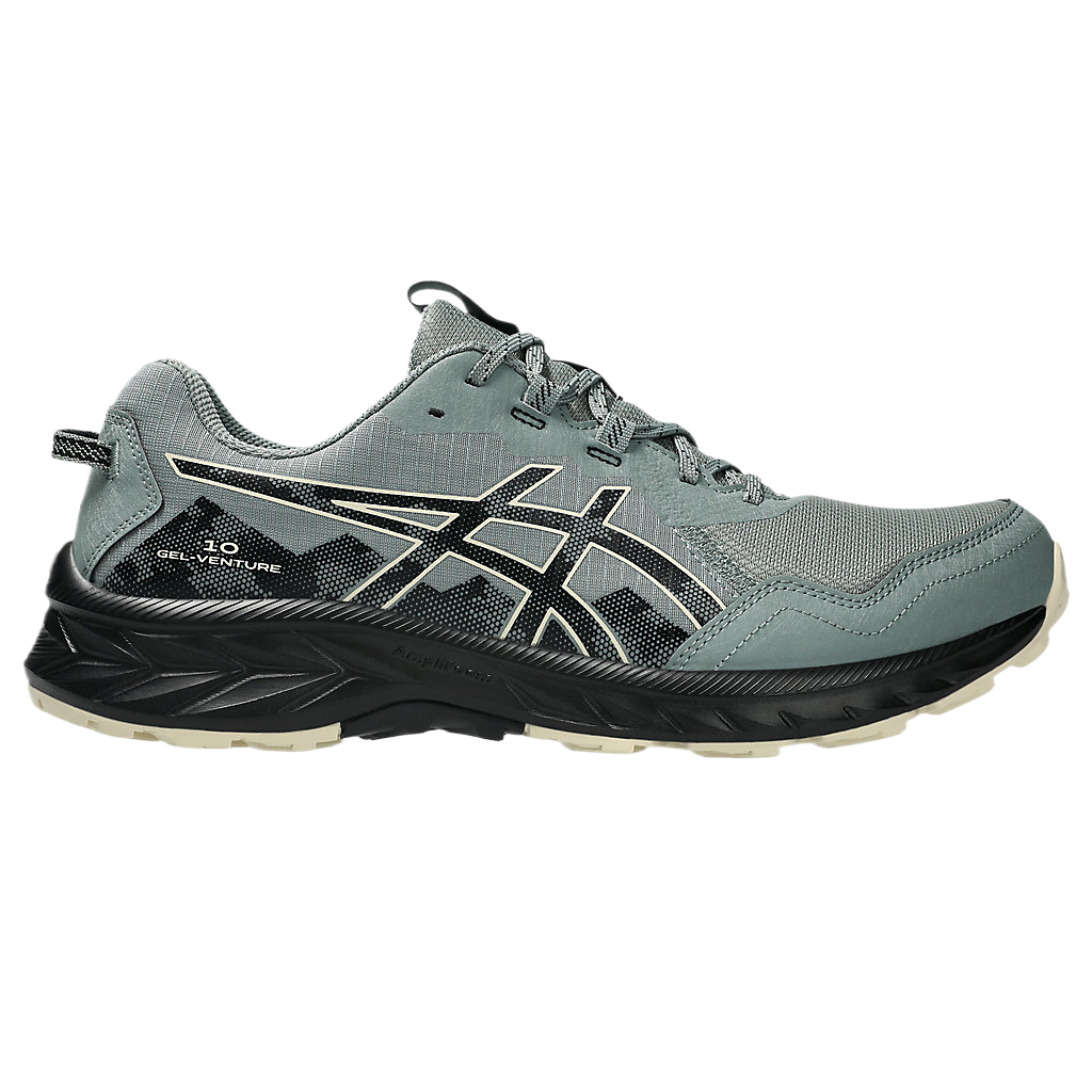Asics GEL VENTURE 10 Cushioning Low top Running Shoes Men’s Gray Green