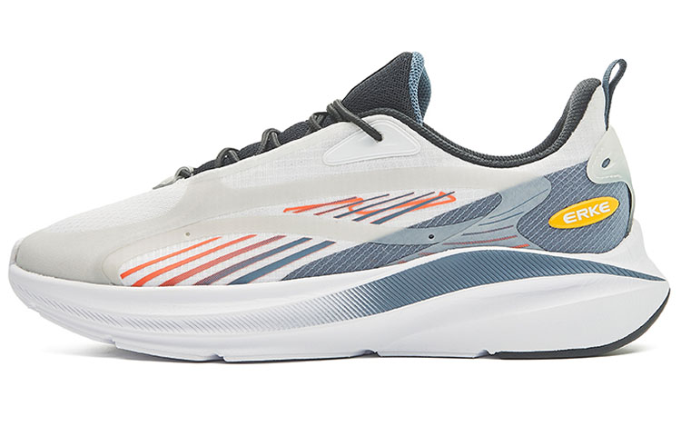 Erke ZhuiFeng Low top Running Shoes Men’s White Blue