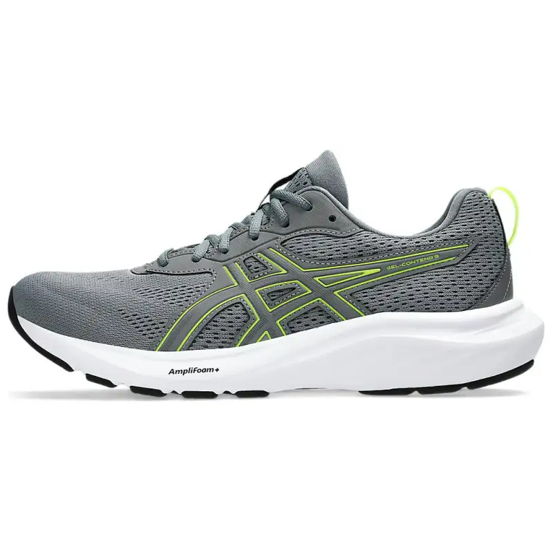 Asics GEL CONTEND 9 Soft And Comfortable Low top Running Shoes Men's Gray