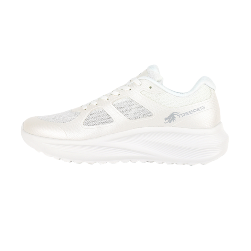 TREEPERI Running Shoes Unisex Low Top White