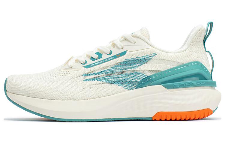 361° Abrasion Resistant Breathable Low top Running Shoes Men’s White Green