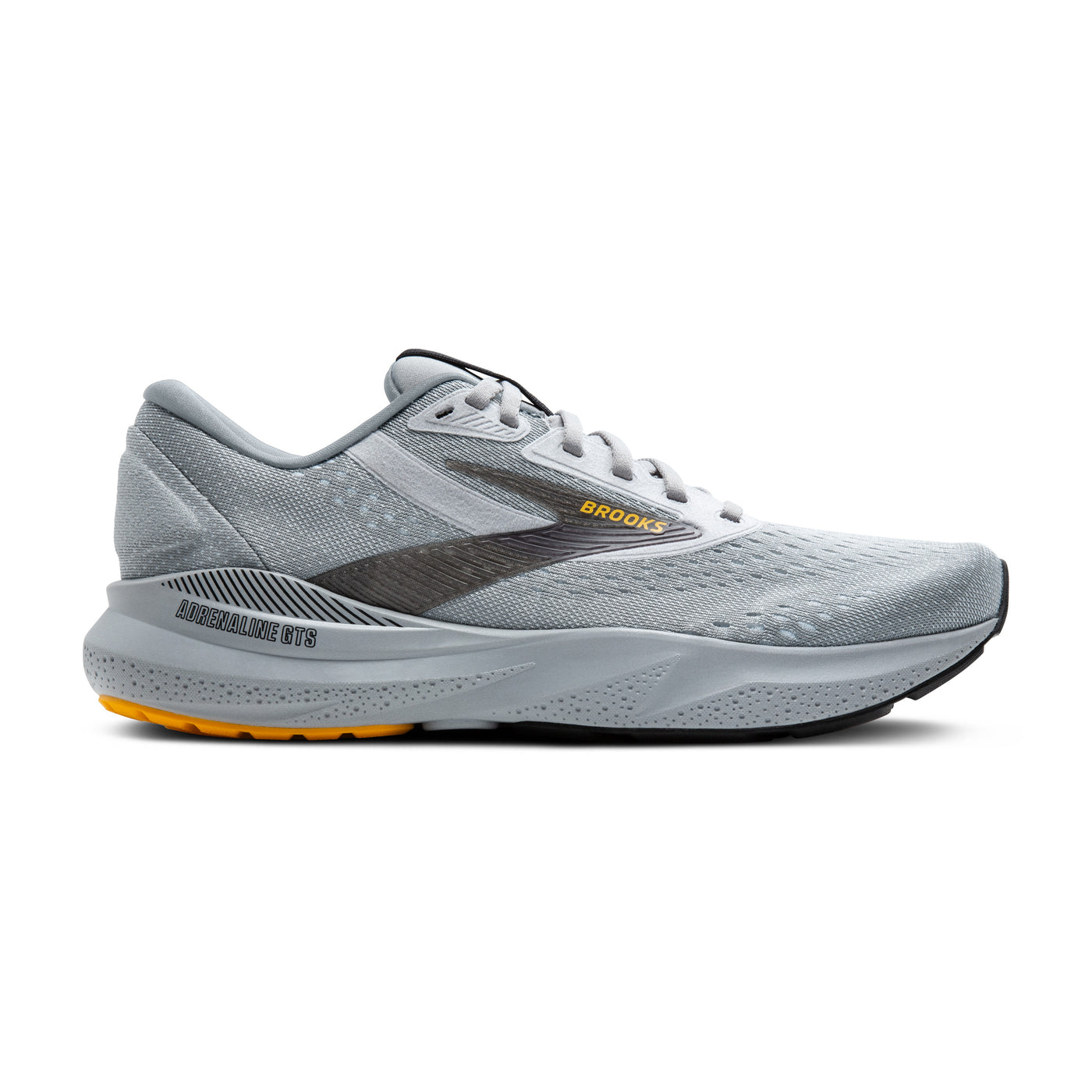 Brooks Adrenaline GTS Slip Resistant Abrasion Resistant Low top Casual Running Shoes Men’s Gray Orange