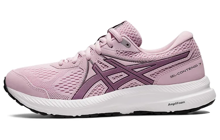 ASICS Gel Contend 7 Running Shoes Women's Low Top Powder