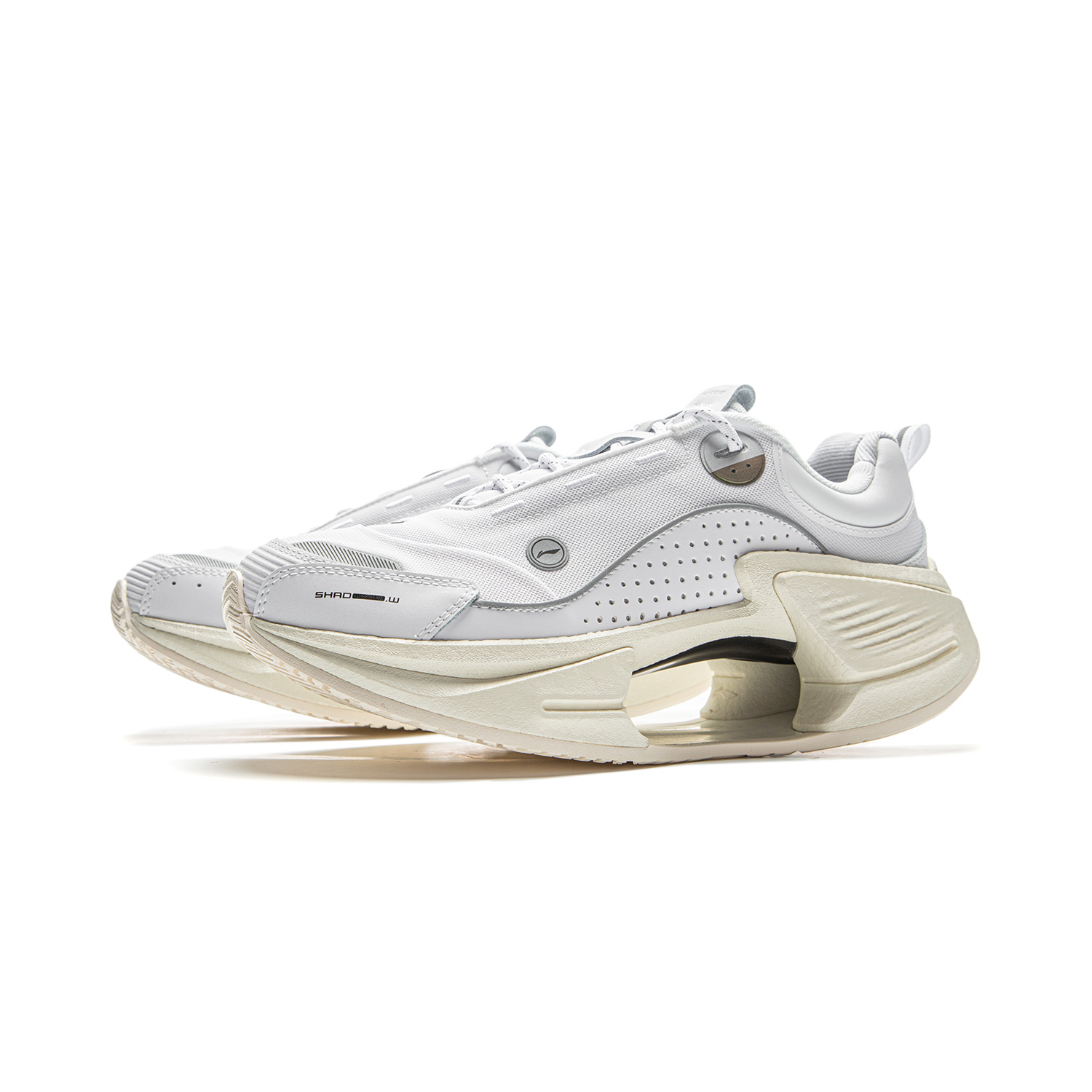 Li Ning Cushioning Rebound Low top Running Shoes Men’s Standard White
