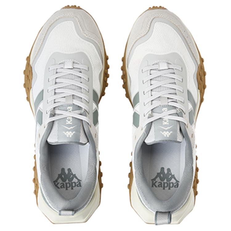 Kappa Low top Running Shoes Unisex White Brown Green