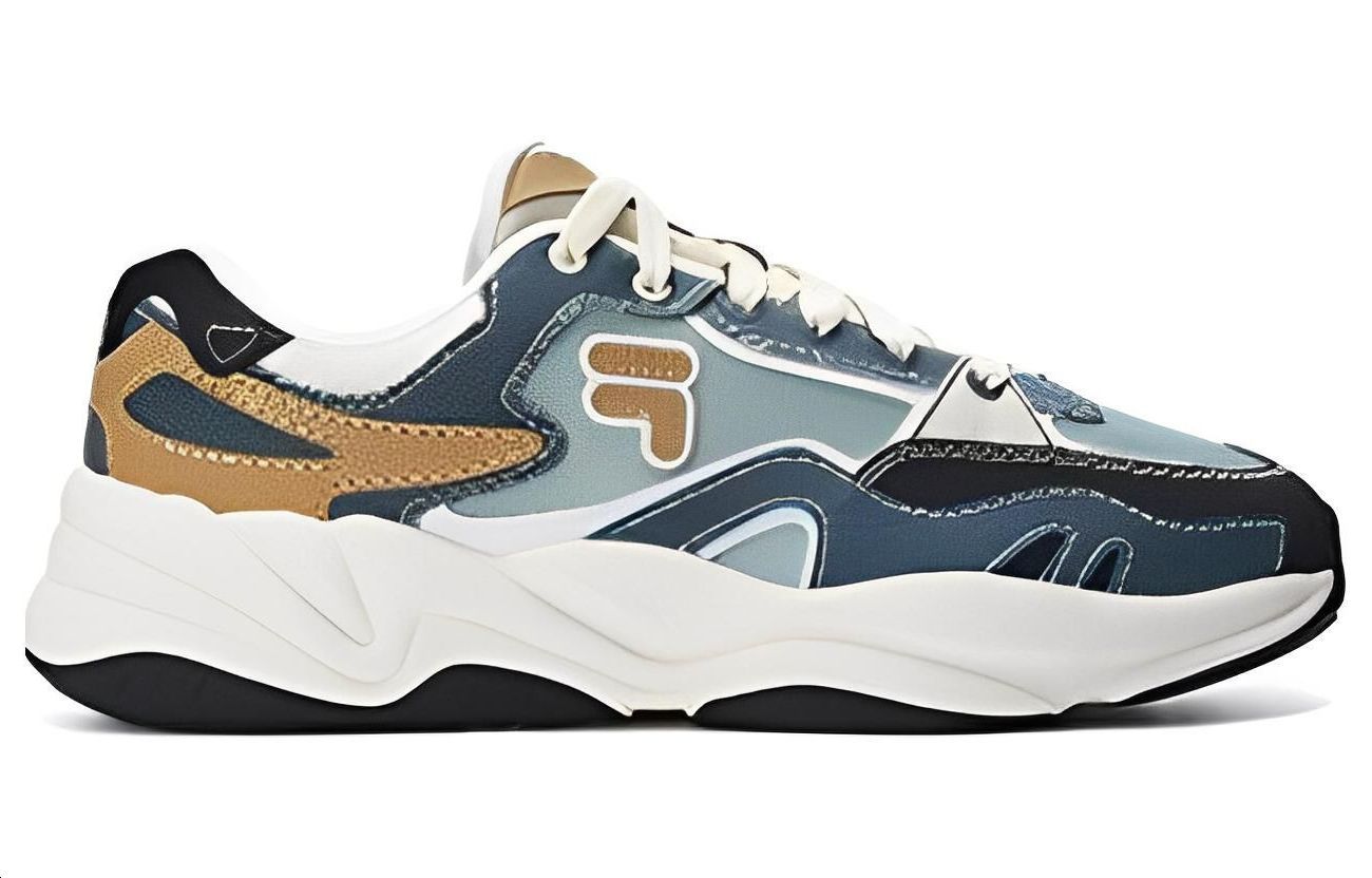 FILA FUSION Flash Sneakers ‘Blue Tan’