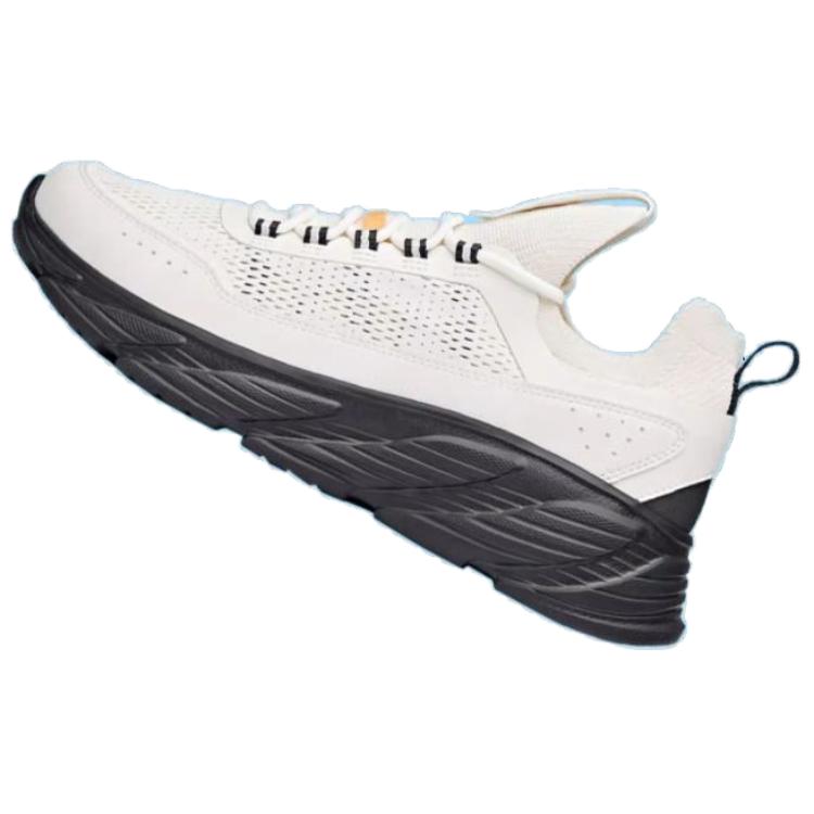 Anta Cushioning Height Increasing Rebound Low top Running Shoes Men’s White Gray