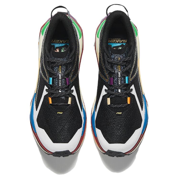 Anta Peregrine Falcon 2 Slip Resistant Abrasion Resistant Low top Trail Running Shoes Men’s Black White