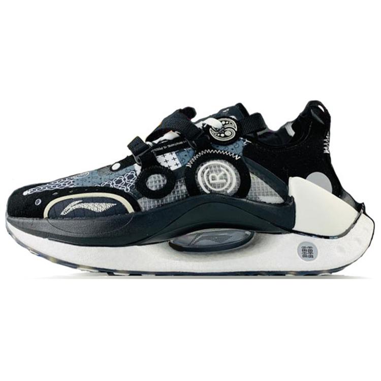 Li Ning Cushioning Slip Resistant Abrasion Resistant Breathable Support Lightweight Reflective Rebound Low top