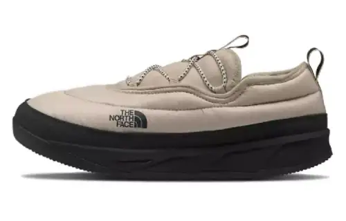 THE NORTH FACE Nse Abrasion Resistant Breathable Low top Running Shoes Men's Sandstone/TNF Black