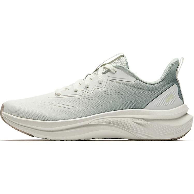 Anta Breathable Lightweight Low top Running Shoes Women’s White Green
