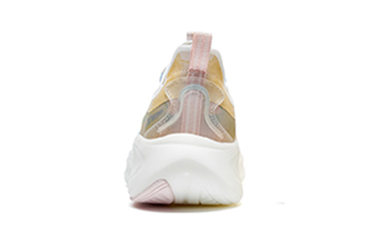 XTEP Macaron Slip Resistant Abrasion Resistant Low top Running Shoes Women’s Light Pink Orange