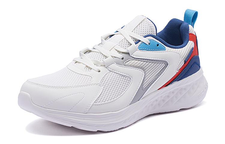 361° Cushioning, Wear Resistant Low top Running Shoes Men’s White Blue