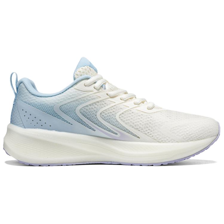 361° Slip Resistant Abrasion Resistant Low top Casual Training Sprint Running Shoes Women’s White Blue
