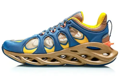 Li Ning Curved ACE Cushioning Breathable Lightweight Rebound Cushioning Breathable Lightweight Rebound Low top