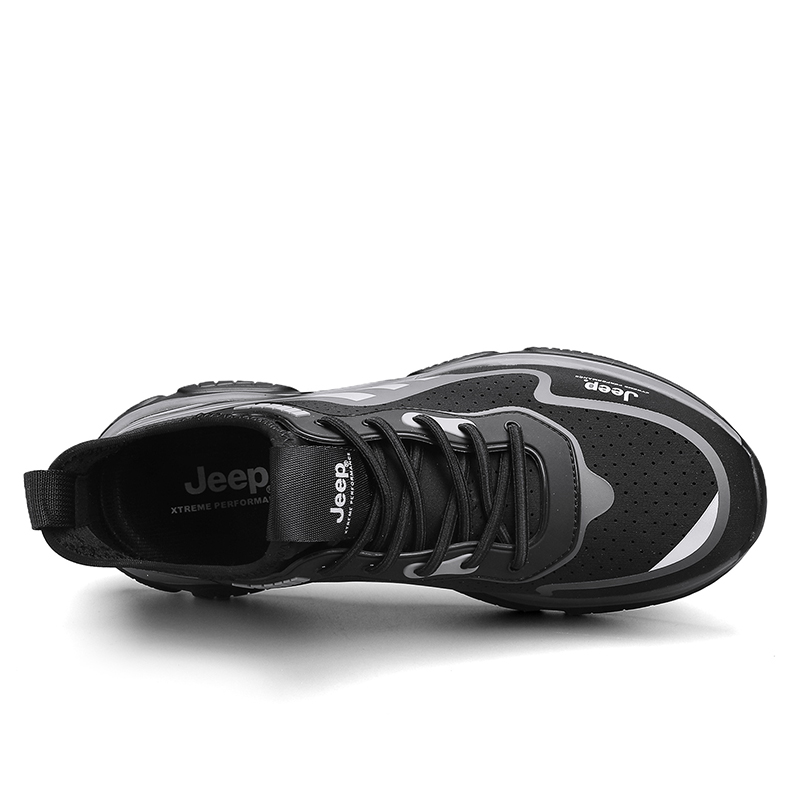 Jeep Low top Outdoor Shoes Men’s Black Silver