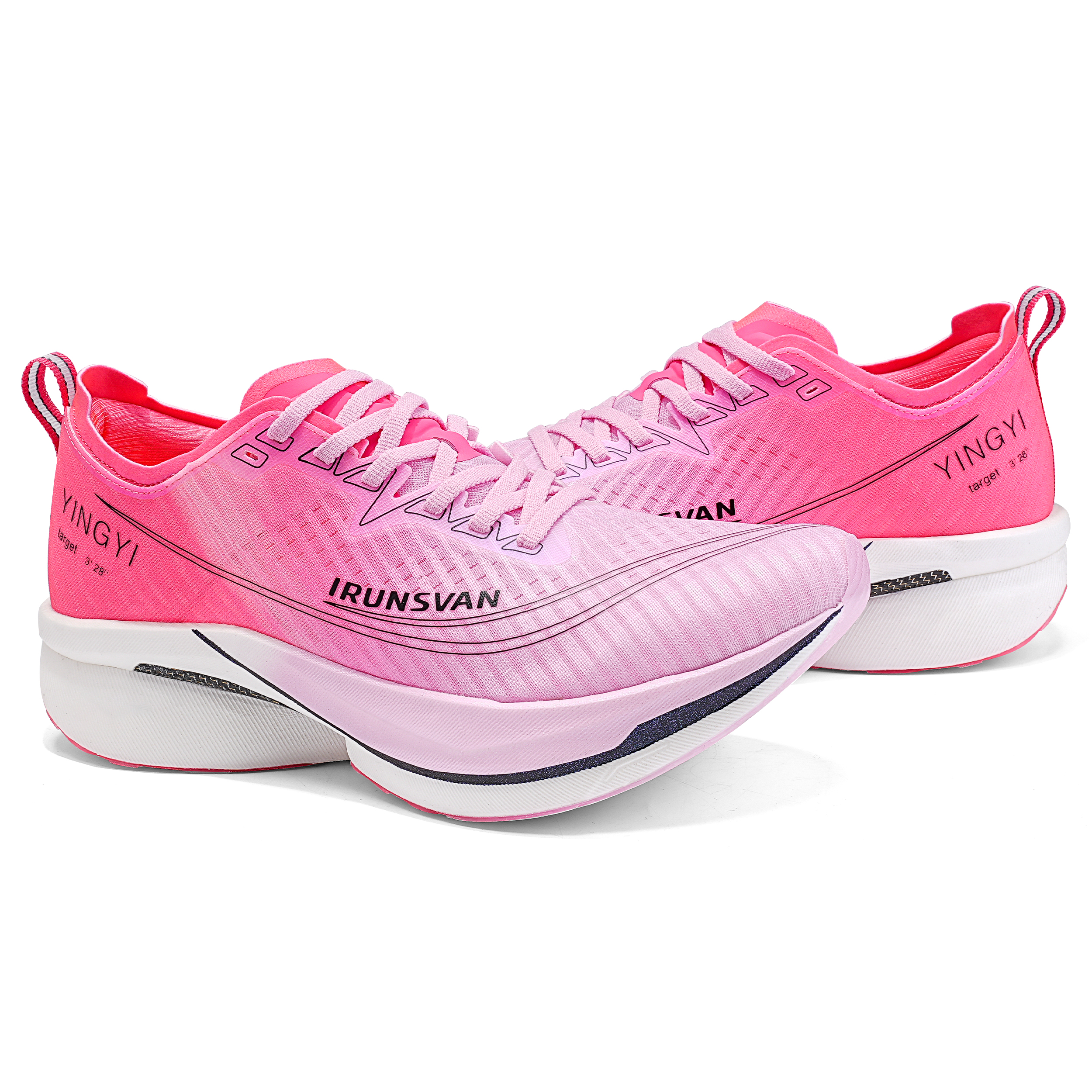 IRUNSVAN Running Shoes Unisex Red Crane Aspiration