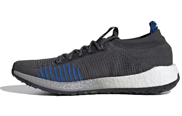 Adidas PulseBOOST Fabric Breathable Low top Running Shoes Men's Gray