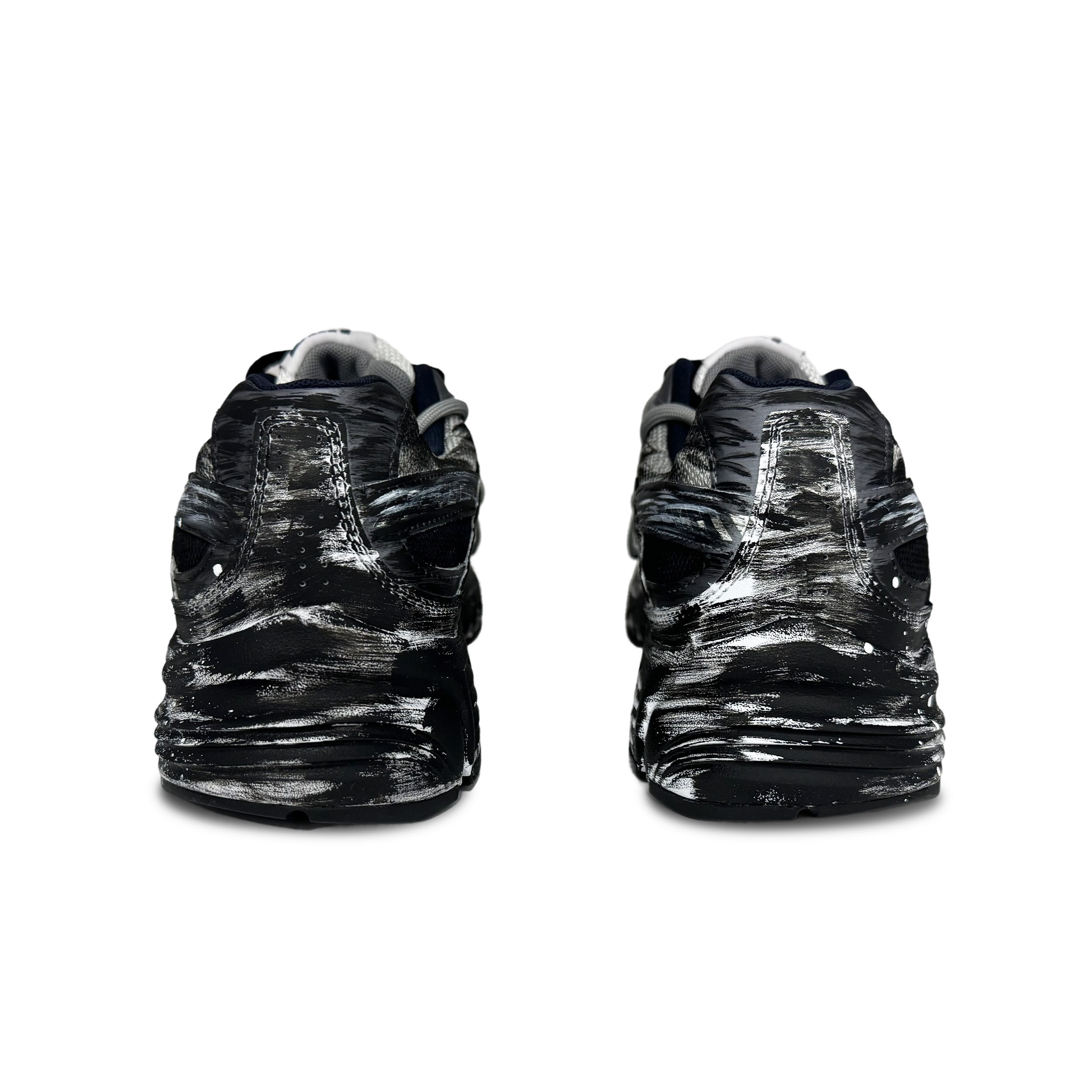 Nike Initiator Abrasion Resistant Low top Running Shoes Unisex Black White