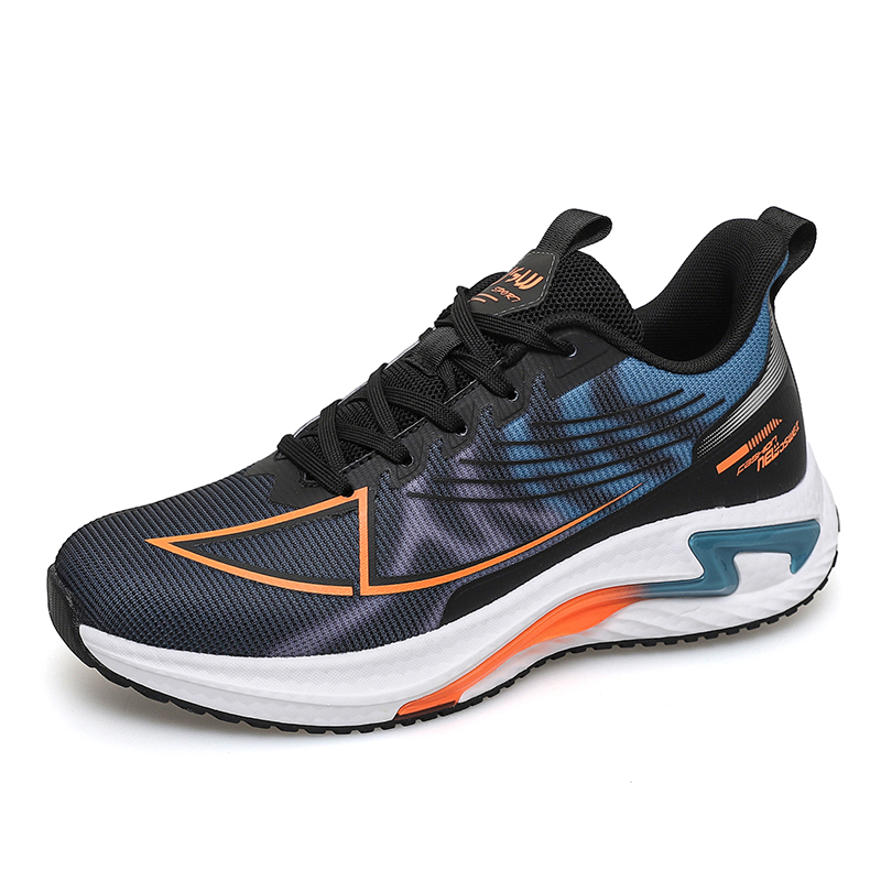 JSWEI Slip Resistant Abrasion Resistant Low top Running Shoes Men’s