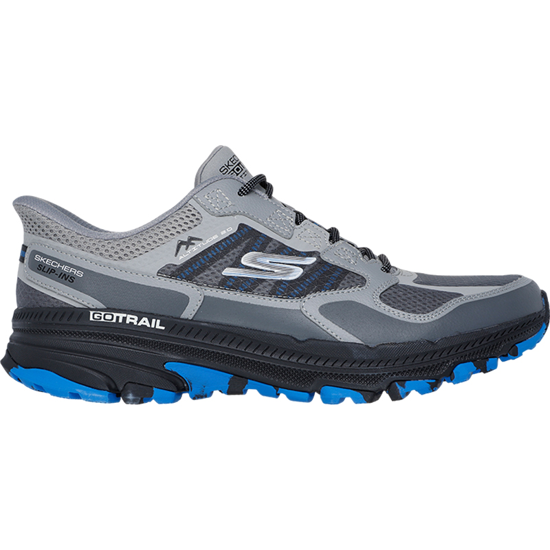 Skechers Low top Running Shoes Men’s Gray Blue