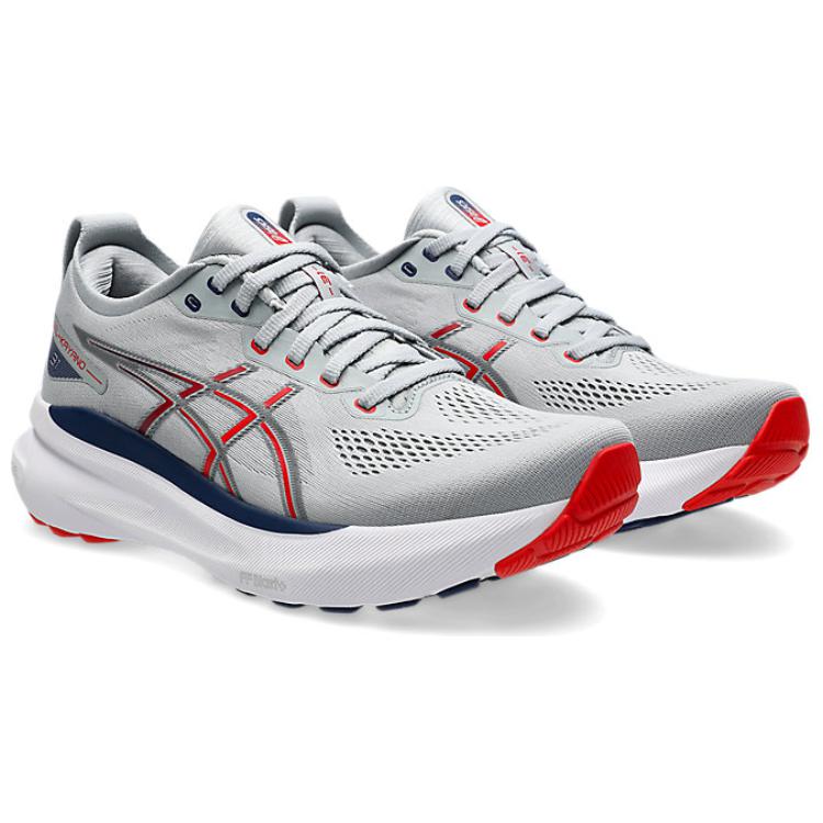 ASICS Gel Kayano 31 Piedmont Grey Fiery Red