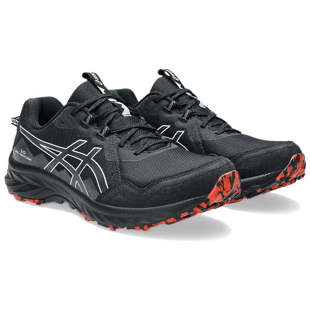 ASICS GEL VENTURE 10 Abrasion Resistant Abrasion Resistant Low top Running Shoes Men’s Black Gray