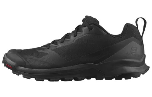 SALOMON Comfortable Fabric Abrasion Resistant Low top Running Shoes Women's Black