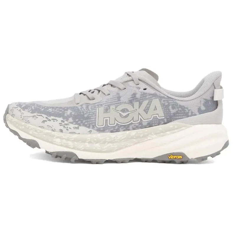 HOKA ONE ONE Speedgoat 6 Low top Casual Running Shoes Men's Gray