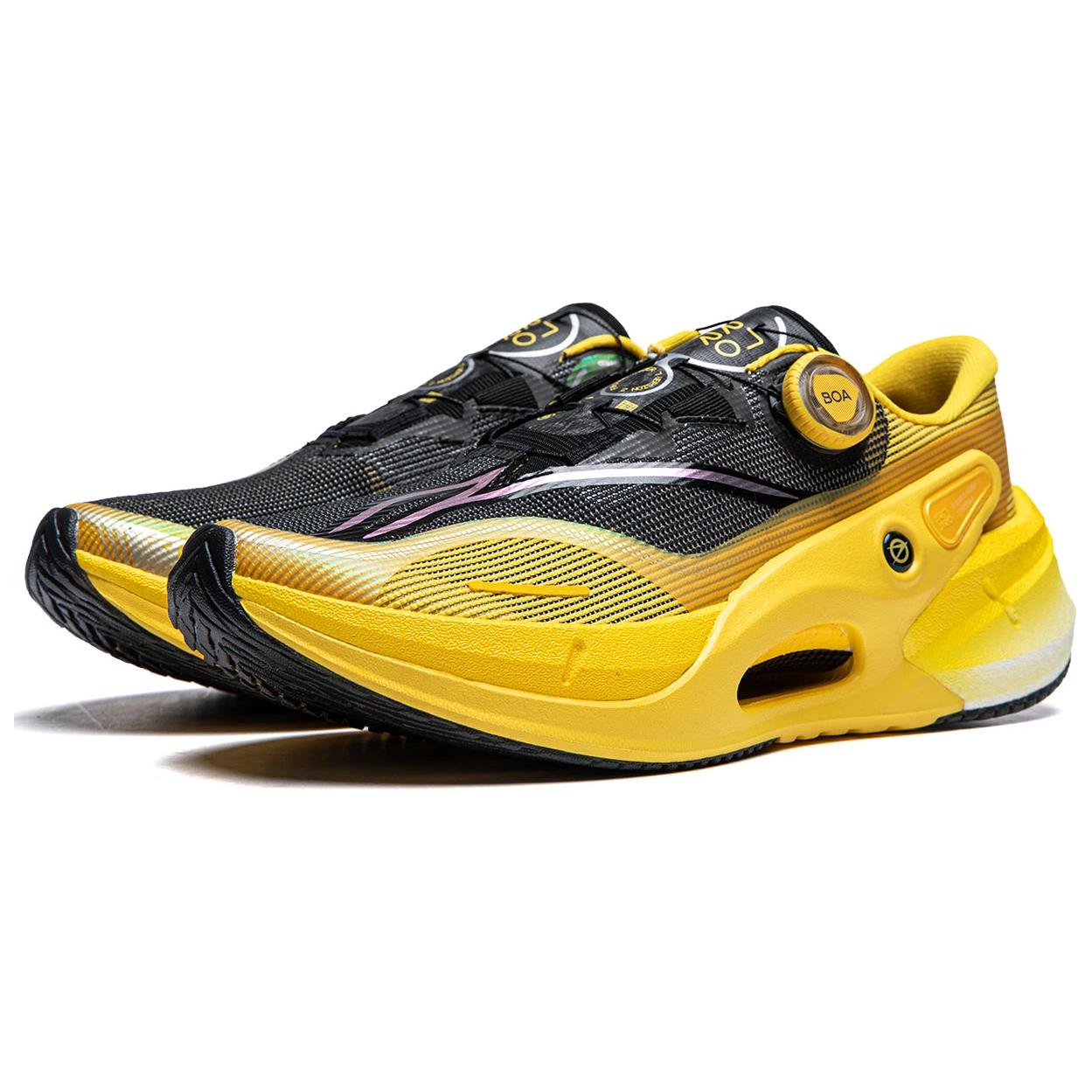 Li Ning Furious Rider 7.0 PRO V2 Running Shoes Men’s Low Top Black/Lemon