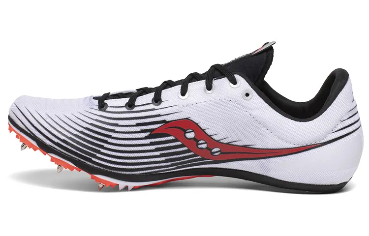 Saucony Ballista MD Cushioning Low top Running Shoes Men's White Black