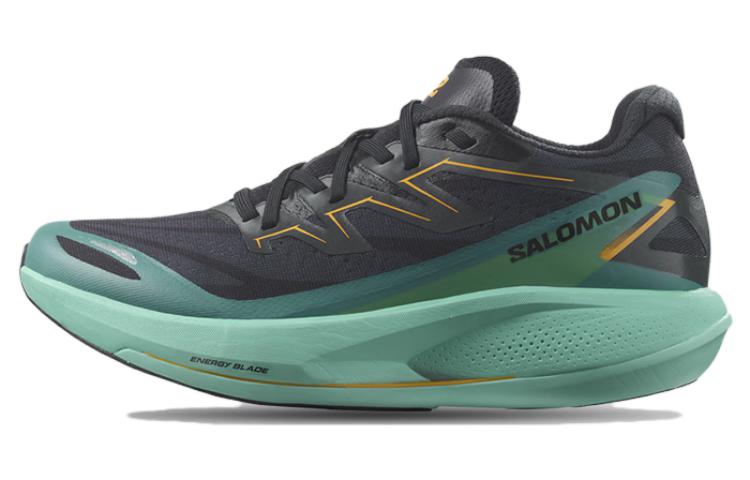 SALOMON Phantasm 2 Cushioning Breathable Low top Running Shoes Women's Black Green