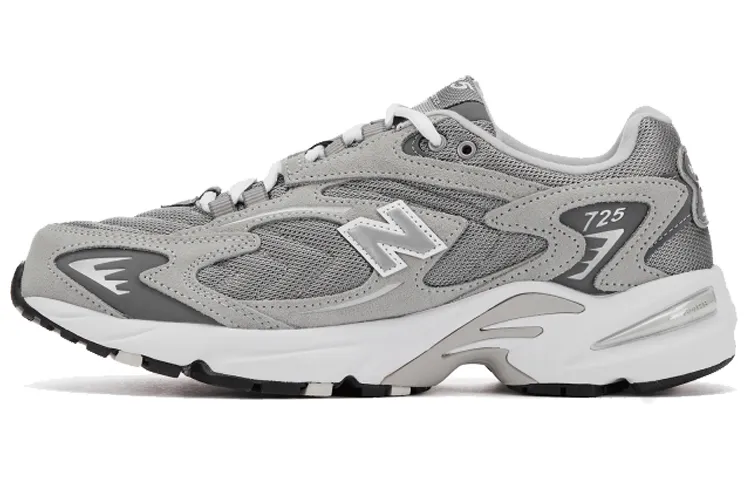 New Balance NB 725 Fabric Low top Running Shoes Unisex Gray Shades