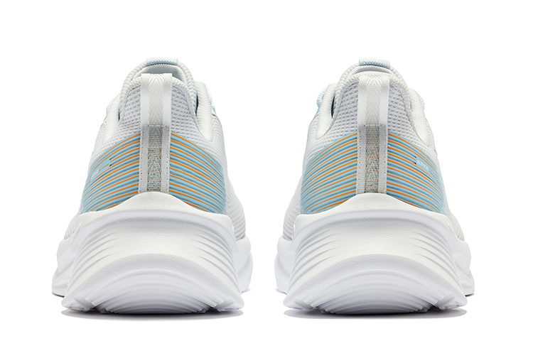 Erke Cushioning, Wear Resistant Low top Running Shoes Men’s Erke White