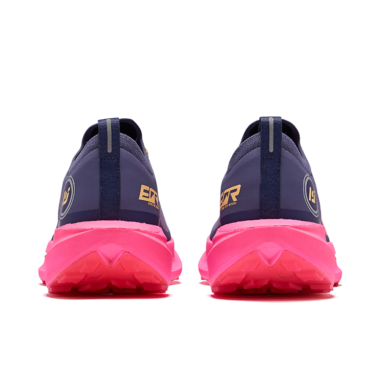 Erke Mugen PRO Running Shoes Men’s Low Top Purple Pink