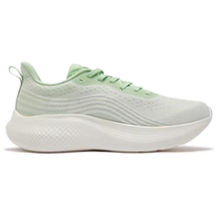 361° Cushioning, Wear Resistant Low top Casual Running Shoes Men’s White Green