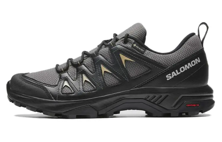 SALOMON X Braze GTX Comfortable Low top Outdoor Shoes Men's Gray